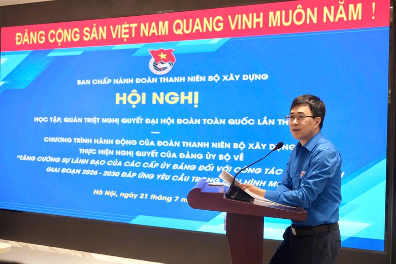 Tuổi trẻ Bộ Xây dựng phát huy vai trò xung kích, tiên phong trong chuyển đổi số - Ảnh 2.