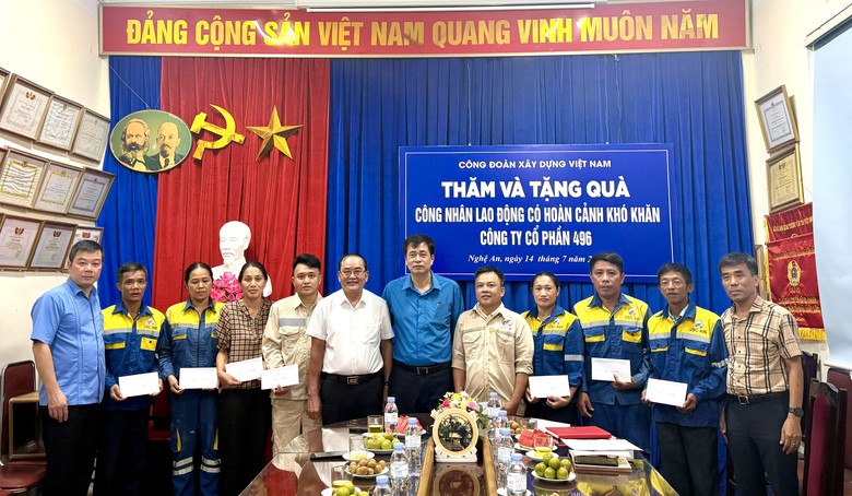 C&ocirc;ng đo&agrave;n X&acirc;y dựng Việt Nam s&ocirc;i nổi c&aacute;c hoạt động kỷ niệm 97 năm Ng&agrave;y th&agrave;nh lập C&ocirc;ng đo&agrave;n  - Ảnh 1.