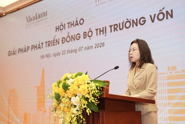 Nhu cầu vốn trung v&agrave; d&agrave;i hạn tăng cao, cần ph&aacute;t triển đồng bộ thị trường vốn - Ảnh 1.