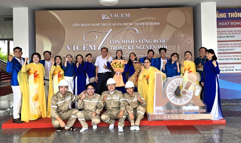 VICEM t&ocirc;n vinh gi&aacute; trị văn h&oacute;a doanh nghiệp qua Li&ecirc;n hoan nghệ thuật Xi măng 2026 - Ảnh 47.