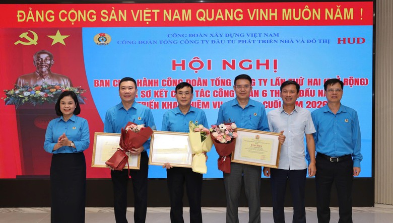 Công đoàn Tổng công ty HUD: Đổi mới sáng tạo, đồng hành cùng doanh nghiệp, người lao động - Ảnh 5.
