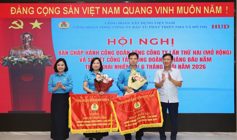 Công đoàn Tổng công ty HUD: Đổi mới sáng tạo, đồng hành cùng doanh nghiệp, người lao động - Ảnh 4.