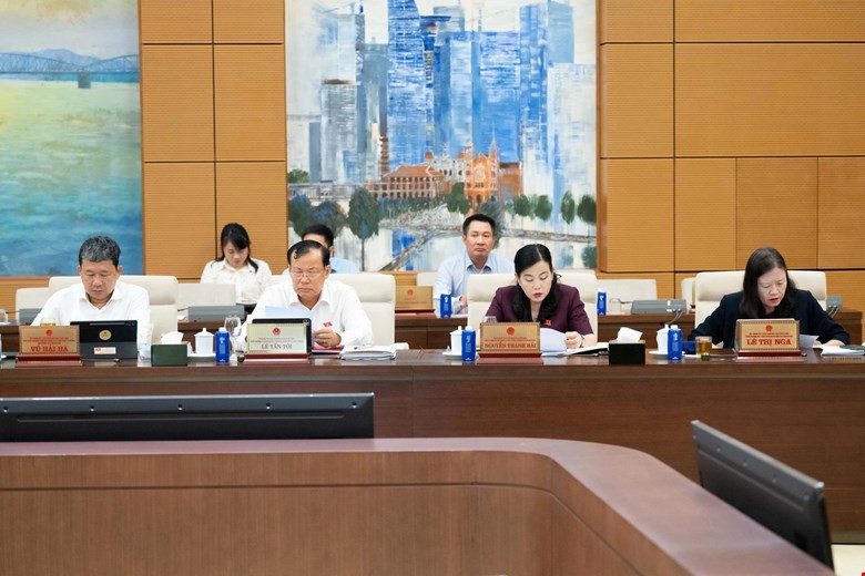 Ủy ban Thường vụ Quốc hội cho &yacute; kiến về định hướng sửa đổi Luật Đất đai năm 2024 - Ảnh 9.