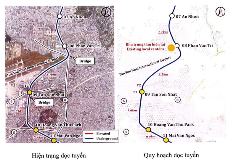 Tuyến metro số 4 TP . HCM kết nối s&acirc;n bay T&acirc;n Sơn Nhất v&agrave; metro số 3 - Ảnh 2.