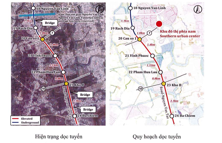 Tuyến metro số 4 TP . HCM kết nối s&acirc;n bay T&acirc;n Sơn Nhất v&agrave; metro số 3 - Ảnh 3.