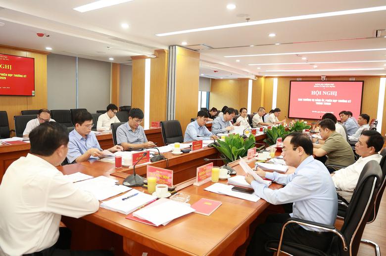 Ban Thường vụ Đảng ủy Bộ Xây dựng họp thường kỳ tháng 7/2026 - Ảnh 2.