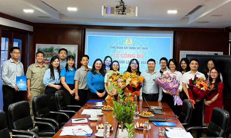 C&ocirc;ng đo&agrave;n X&acirc;y dựng Việt Nam&nbsp;th&agrave;nh lập mới 6 c&ocirc;ng đo&agrave;n cơ sở - Ảnh 2.