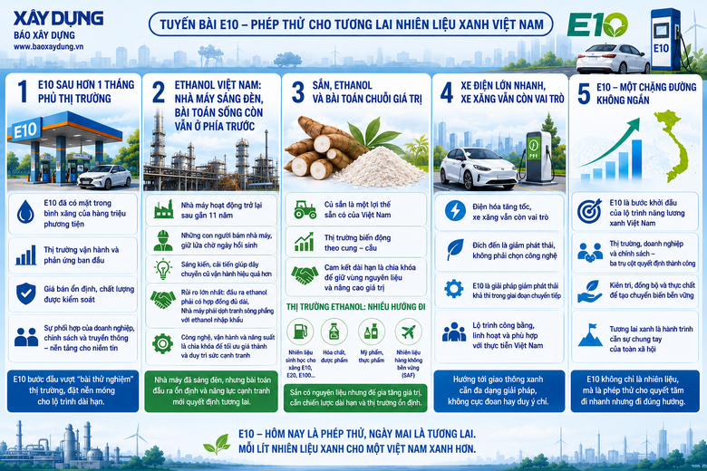 Tuyến bài: E10 - Phép thử cho tương lai nhiên liệu xanh Việt Nam - Ảnh 1.