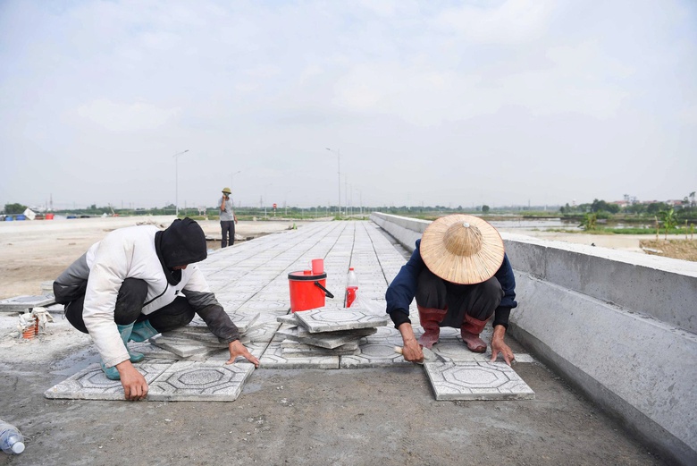 Dự &aacute;n đường trăm tỷ ở Bắc Ninh tăng tốc thi c&ocirc;ng để về đ&iacute;ch đ&uacute;ng hẹn - Ảnh 2.