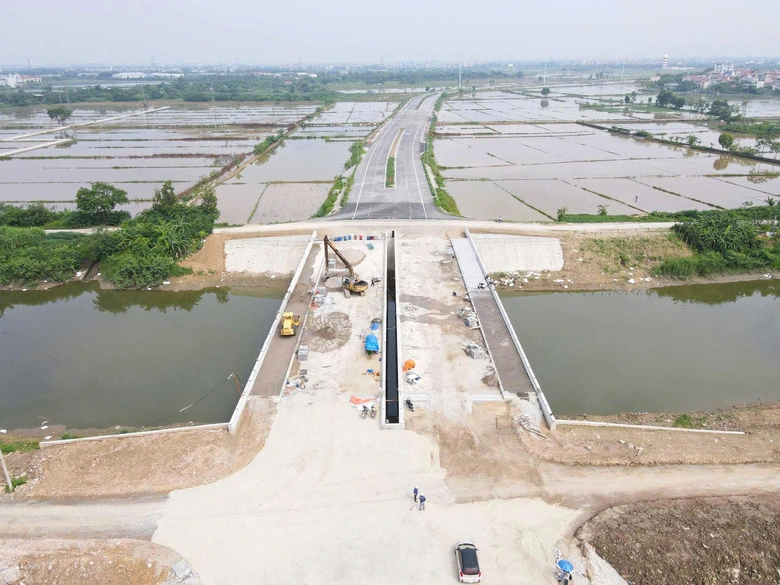 Dự &aacute;n đường trăm tỷ ở Bắc Ninh tăng tốc thi c&ocirc;ng để về đ&iacute;ch đ&uacute;ng hẹn - Ảnh 3.