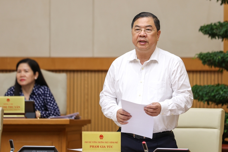 Thủ tướng: Thể chế phải tạo đột ph&aacute; ph&aacute;t triển v&agrave; thực thi phải hiệu quả, kh&ocirc;ng trở th&agrave;nh 'điểm nghẽn của điểm nghẽn' - Ảnh 3.
