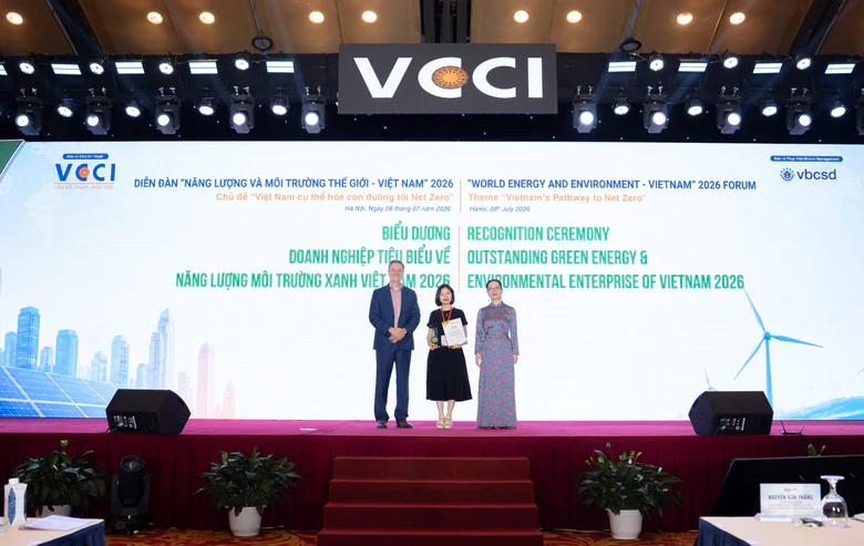 Tập đo&agrave;n CNCTECH  "doanh nghiệp ti&ecirc;u biểu về năng lượng m&ocirc;i trường xanh Việt Nam năm 2026" - Ảnh 1.