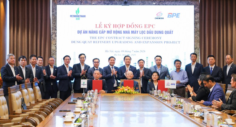 Lọc h&oacute;a dầu Việt Nam k&yacute; hợp đồng x&acirc;y lắp dự &aacute;n n&acirc;ng cấp, mở rộng NMLD Dung Quất vốn tỷ đ&ocirc; - Ảnh 1.