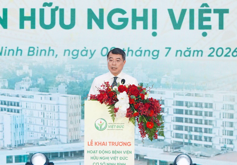 Chiều 9/7, Bệnh viện Hữu nghị Việt Đức cơ sở Ninh Bình chính thức hoạt động - Ảnh 1.