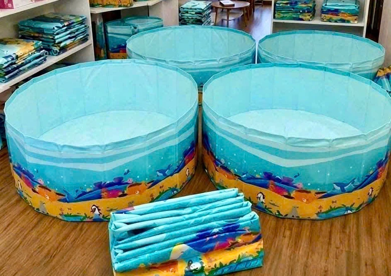 Thị trường bể bơi mini: Mua dễ, dùng tiện nhưng chớ bỏ qua an toàn - Ảnh 2.
