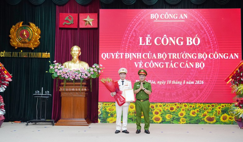 Thanh Hóa tân giám đốc Công an tỉnh - Ảnh 1.