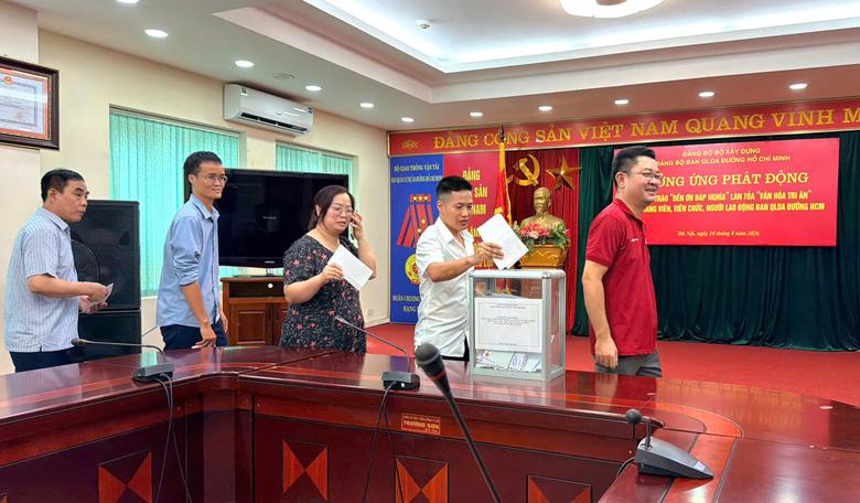 Ban QLDA đường Hồ Ch&iacute; Minh ph&aacute;t động phong tr&agrave;o "Đền ơn đ&aacute;p nghĩa", lan toả văn ho&aacute; tri &acirc;n - Ảnh 5.