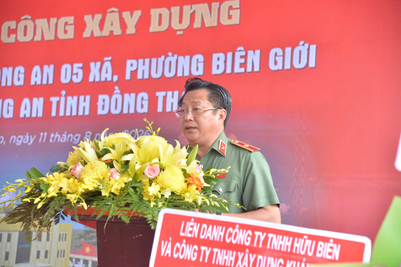 Khởi công xây dựng trụ sở Công an tại 5 xã, phường biên giới - Ảnh 2.