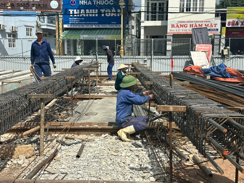 TP.HCM: Dự &aacute;n hầm chui ng&atilde; năm Phước Kiến hơn 1.000 tỷ đồng đẩy nhanh tiến độ - Ảnh 5.