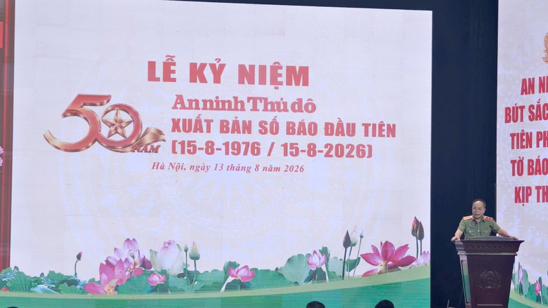 GĐ C&ocirc;ng an H&agrave; Nội: B&aacute;o An ninh Thủ đ&ocirc; phải c&oacute; &ldquo;B&uacute;t sắc, l&ograve;ng trong, ti&ecirc;n phong số h&oacute;a" - Ảnh 1.