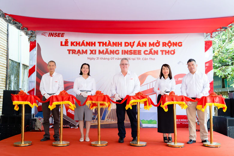 INSEE Việt Nam ho&agrave;n th&agrave;nh dự &aacute;n mở rộng trạm xi măng INSEE Cần Thơ - Ảnh 1.