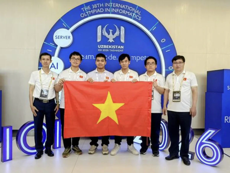 Đội tuyển Việt Nam 100% đoạt giải tại Olympic Tin học quốc tế 2026 - Ảnh 1.
