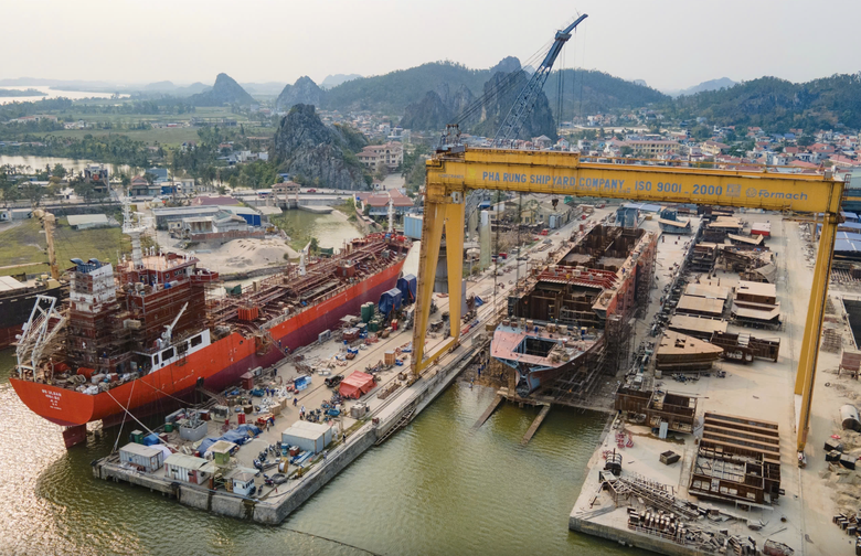 Tạo "xương sống" cho năng lực hàng hải: Bảo vệ không gian cho công nghiệp đóng tàu - Ảnh 1.