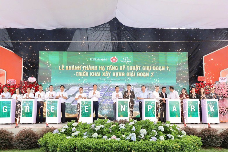 Tập đo&agrave;n CNCTech ho&agrave;n th&agrave;nh hạ tầng giai đoạn 1 KCN xanh, th&ocirc;ng minh tại tỉnh Ph&uacute; Thọ - Ảnh 4.