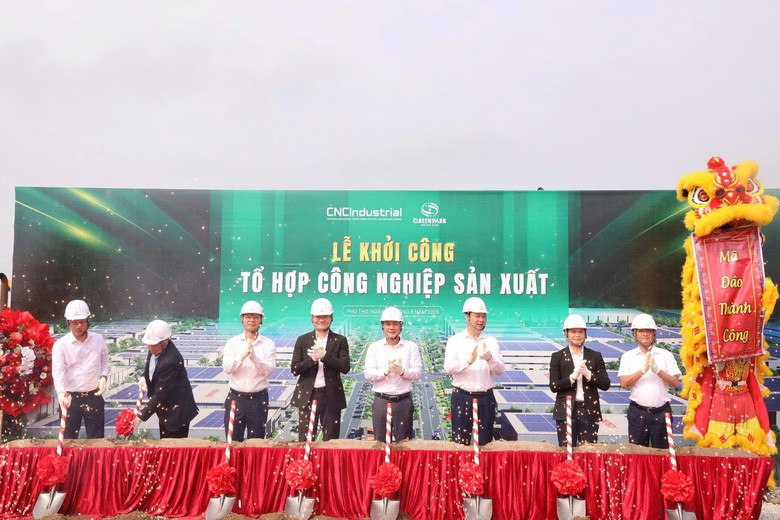 Tập đo&agrave;n CNCTech ho&agrave;n th&agrave;nh hạ tầng giai đoạn 1 KCN xanh, th&ocirc;ng minh tại tỉnh Ph&uacute; Thọ - Ảnh 5.