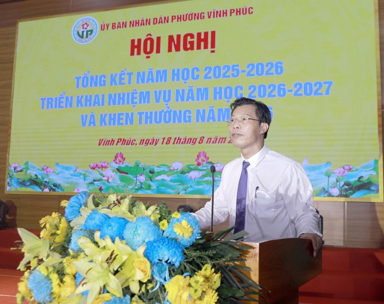 Ph&uacute; Thọ: Phường Vĩnh Ph&uacute;c đổi mới gi&aacute;o dục, hướng tới kết quả thực chất - Ảnh 2.