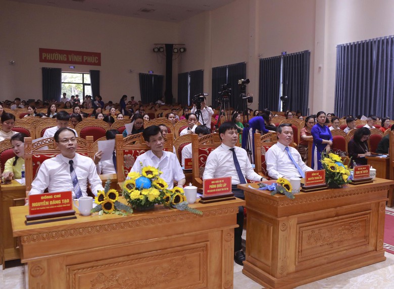 Ph&uacute; Thọ: Phường Vĩnh Ph&uacute;c đổi mới gi&aacute;o dục, hướng tới kết quả thực chất - Ảnh 9.