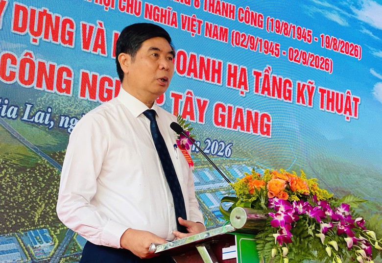 Gia Lai khởi công Khu công nghiệp 300ha, tổng vốn gần 1.800 tỷ đồng - Ảnh 2.