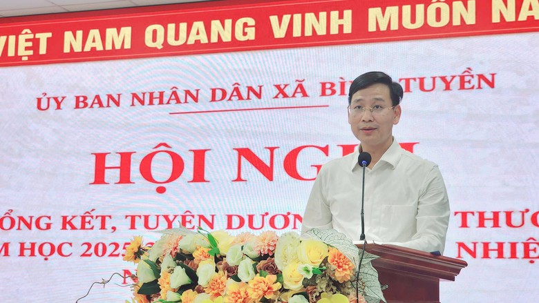 Phú Thọ: Bình Tuyền nâng cao chất lượng giáo dục, hướng tới xây dựng trường học hạnh phúc - Ảnh 1.