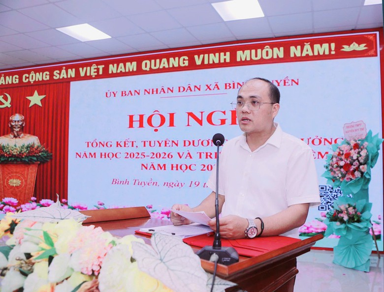 Phú Thọ: Bình Tuyền nâng cao chất lượng giáo dục, hướng tới xây dựng trường học hạnh phúc - Ảnh 4.