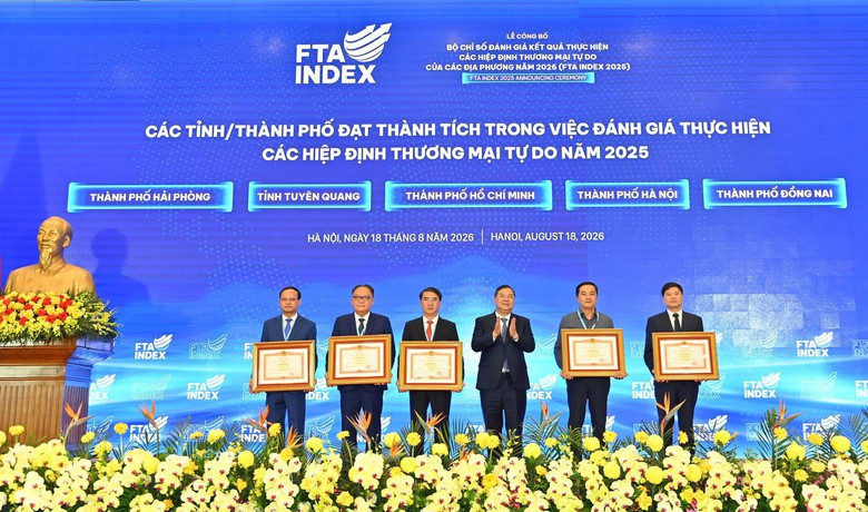Hải Ph&ograve;ng thuộc  5 địa phương dẫn đầu về c&aacute;c FTA Index 2025  - Ảnh 1.
