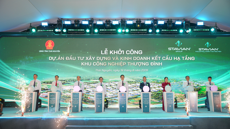 Tập đo&agrave;n Stavian khởi c&ocirc;ng dự &aacute;n KCN Thượng Đ&igrave;nh tại Th&aacute;i Nguy&ecirc;n - Ảnh 2.