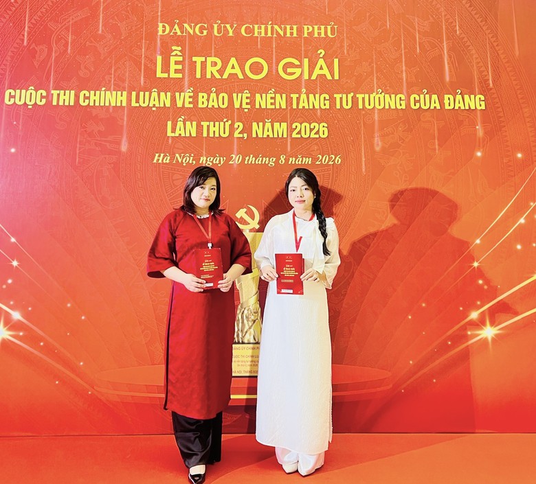 B&aacute;o X&acirc;y dựng đạt giải C Cuộc thi ch&iacute;nh luận bảo vệ nền tảng tư tưởng của Đảng  - Ảnh 3.