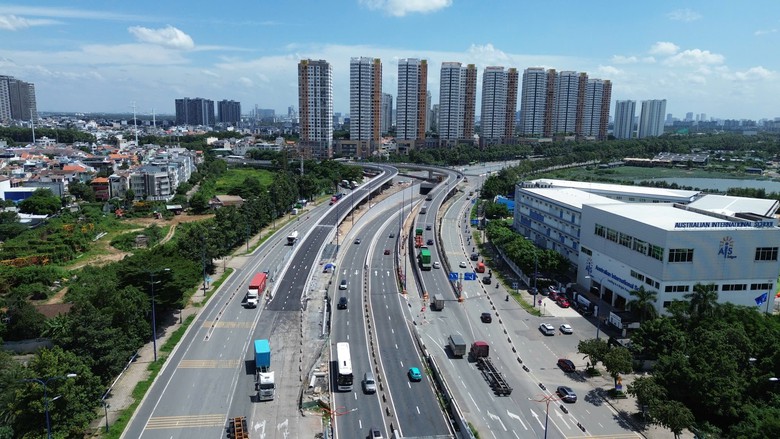 N&uacute;t giao An Ph&uacute; th&ocirc;ng xe th&ecirc;m 2 nh&aacute;nh cầu vượt - Ảnh 3.