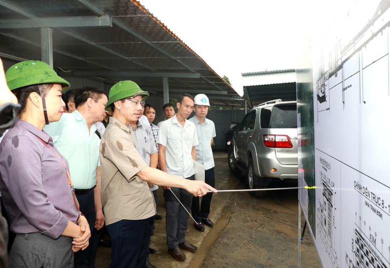 Ph&oacute; Chủ tịch UBND Th&agrave;nh phố B&ugrave;i Duy Cường kiểm tra tiến độ Dự &aacute;n Cụm c&ocirc;ng tr&igrave;nh đầu mối Li&ecirc;n Mạc- Ảnh 6.