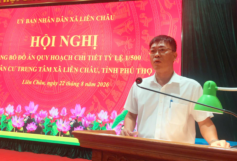 Ph&uacute; Thọ: Li&ecirc;n Ch&acirc;u quy hoạch khu d&acirc;n cư trung t&acirc;m lấy kh&ocirc;ng gian xanh - mặt nước l&agrave;m điểm nhấn - Ảnh 1.