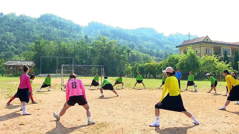Những c&ocirc; g&aacute;i v&ugrave;ng cao mang giấc mơ đến s&acirc;n chơi VTV Cup 2026 - Ảnh 4.