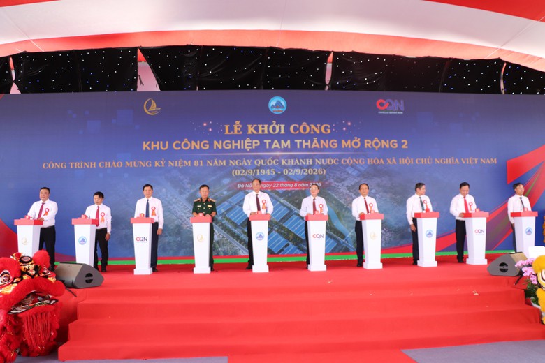 Đà Nẵng khởi công khu công nghiệp hơn 110ha chào mừng ngày Quốc khánh - Ảnh 2.