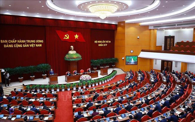 H&agrave; Nội tăng cường tuy&ecirc;n truyền c&aacute;c nghị quyết, quy định, kết luận của Trung ương - Ảnh 1.