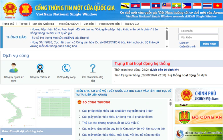 Quy định mới về thủ tục xuất nhập khẩu qua Cơ chế một cửa quốc gia, ASEAN - Ảnh 1.