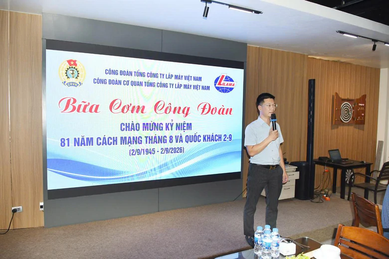 Tổng công ty LILAMA tổ chức “Bữa cơm Công đoàn” năm 2026 gắn kết, ấm tình đồng nghiệp - Ảnh 1.