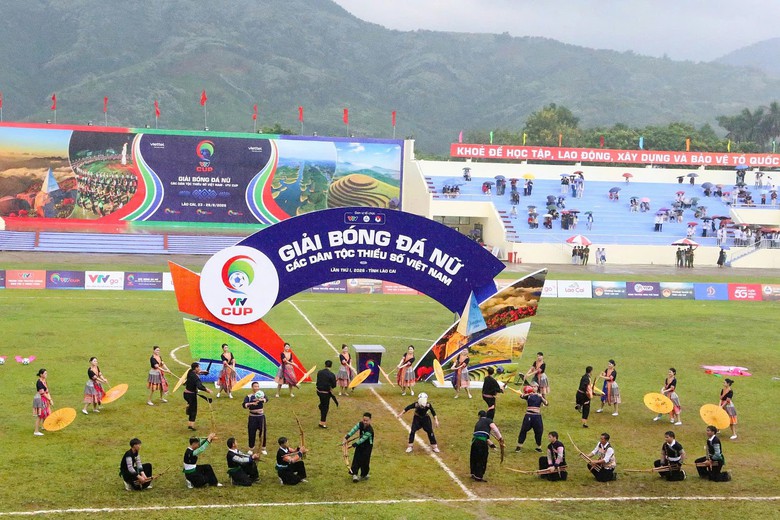 Khai mạc Giải B&oacute;ng đ&aacute; nữ c&aacute;c d&acirc;n tộc thiểu số Việt Nam 2026 - VTV Cup - Ảnh 1.