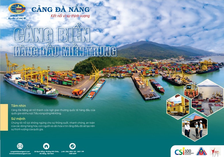 Cảng Đ&agrave; Nẵng: Thương hiệu cảng biển container lớn nhất miền Trung - Ảnh 1.