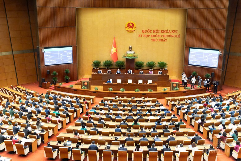 Th&ocirc;ng qua Luật sửa đổi, bổ sung một số điều của ba luật   lĩnh vực ng&acirc;n h&agrave;ng, t&iacute;n dụng - Ảnh 1.