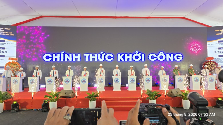 Đ&agrave; Nẵng khởi c&ocirc;ng hai dự &aacute;n hạ tầng trọng điểm, tổng mức đầu tư gần 4.300 tỷ đồng - Ảnh 1.