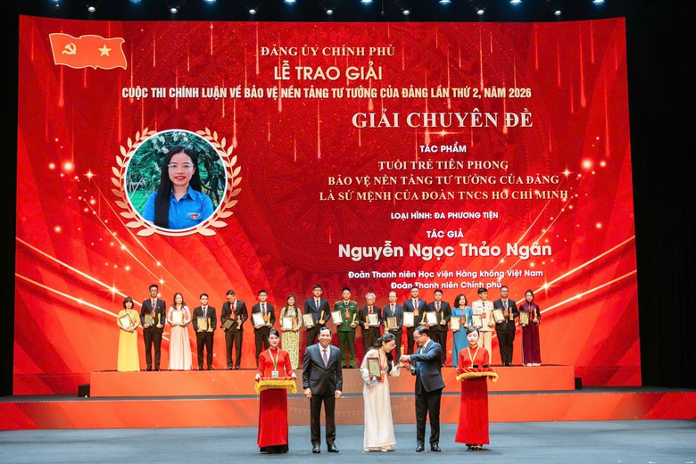 Sinh vi&ecirc;n Học viện H&agrave;ng kh&ocirc;ng Việt Nam ghi dấu ấn tại cuộc thi ch&iacute;nh luận - Ảnh 2.